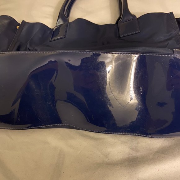 Tory Burch Navy Hobo Bag - Picture 5 of 7